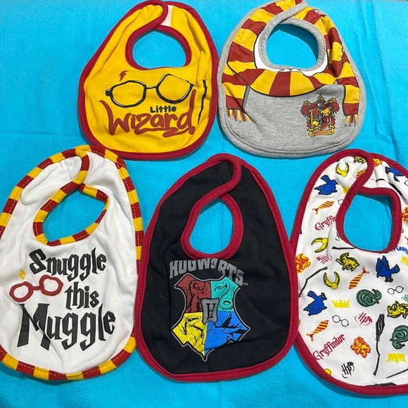 Other - Bundle of 5 Harry Potter Bibs